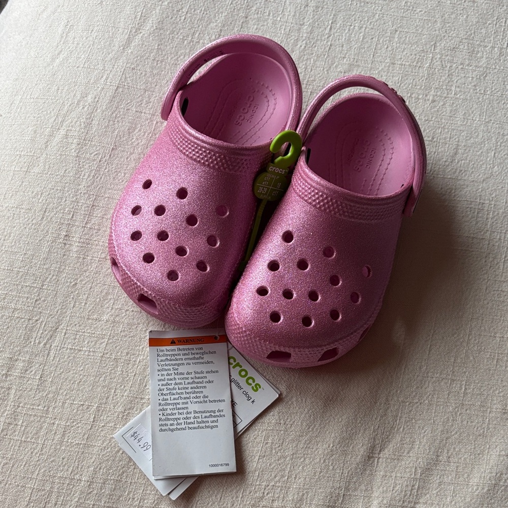 CROCS Kids Sparkling Pink